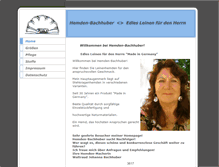 Tablet Screenshot of hemden-bachhuber.com